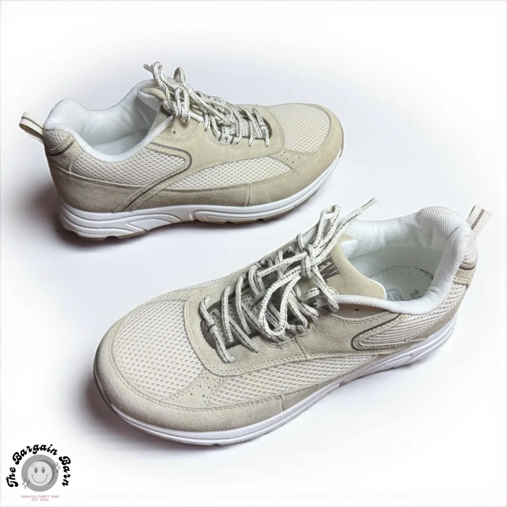 NWOB Drew Women’s Athena Oxford Beige Comfort Orthopedic Walking Shoes (10W) - Picture 2 of 7